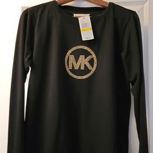 MK Black size medium MK Gold Logo Brand New with tags